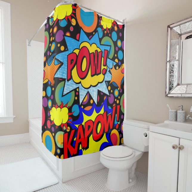Para Box Kids - Cortina de Chá Kapow (In Situ)