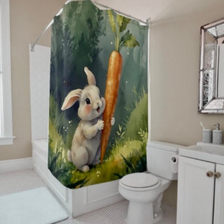 Para Box Meadow Bunny Sonha: Cortina de Chá Whimsical