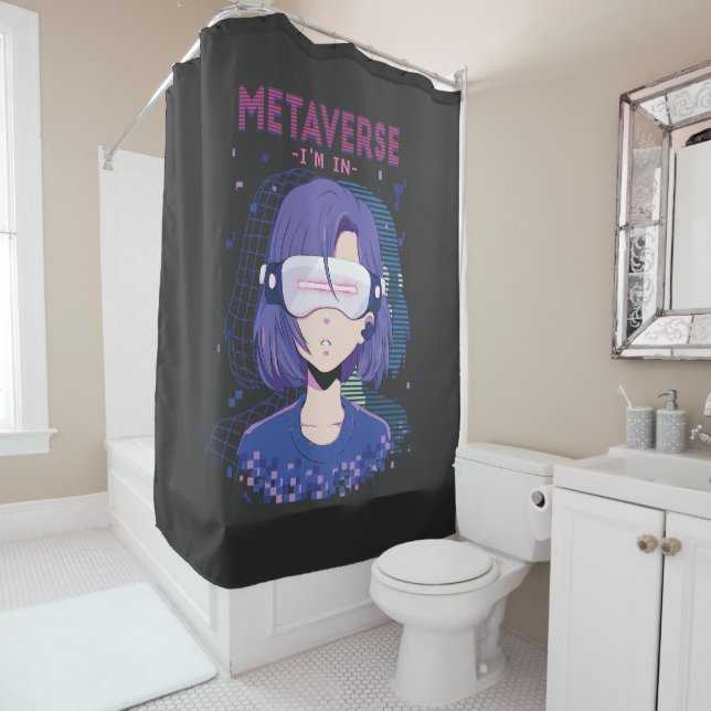 Para Box Menina anime óculos de realidade virtual Cortina d (In Situ)
