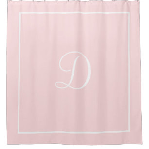 Para Box Nome personalizado ou cortina de chá rosa inicial