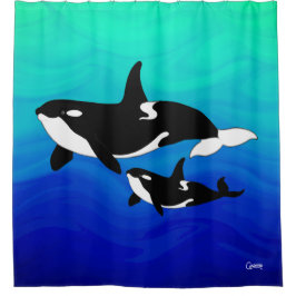 Para Box Orcas - Cortina Chá