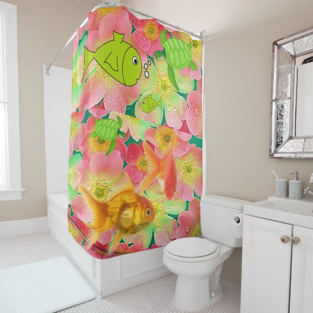 Para Box Peixe de Cortina de chá (In Situ)