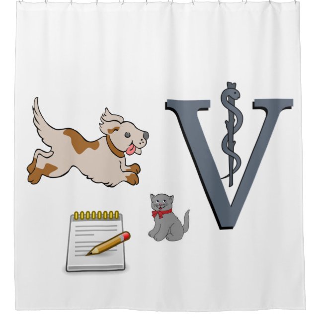 Para Box Veterinária da Cortina chá (Frente)