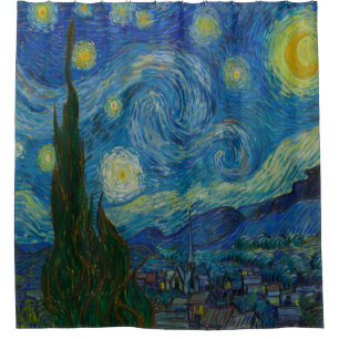 Para Box Vincent van Gogh a cortina de chá da noite