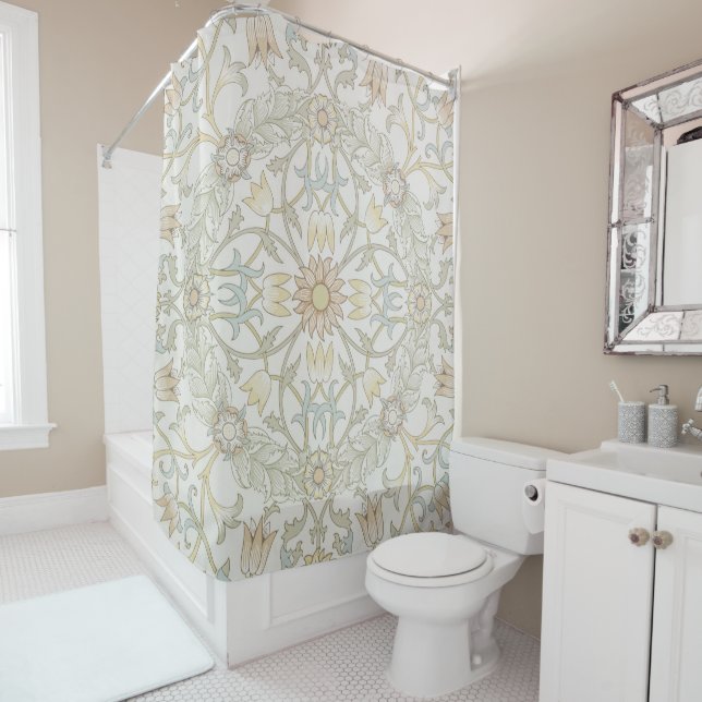 Para Box William Morris Floral Chá Cortina (In Situ)