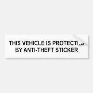 Para Carro Adesivo antirroubo