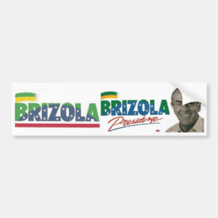 Para Carro Adesivo Brizola Presidente 1989