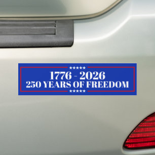 Para Carro Adesivo comemorativo de 250 anos de liberdade   EU
