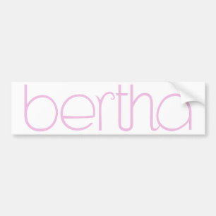 Para Carro Adesivo cor-de-rosa Bertha