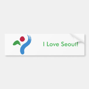 Para Carro Adesivo da Bandeira de Seul, Coreia do Sul