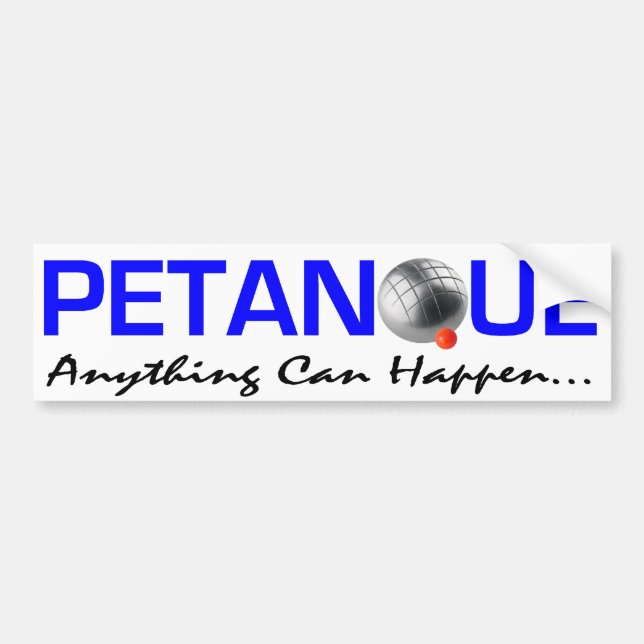Para Carro Adesivo de bombeador Petanque (Frente)