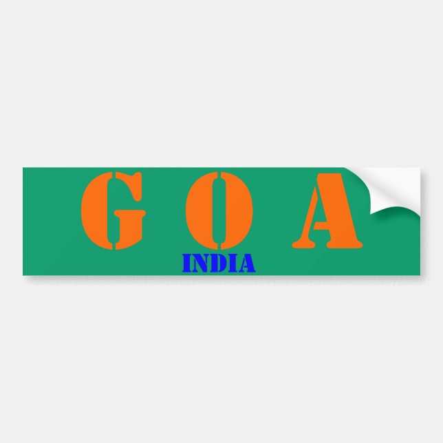 Para Carro Adesivo de bombeiros Goa India (Frente)
