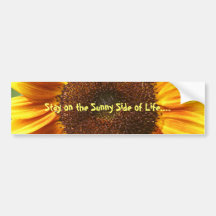 Adesivo de flor de girassol sunny side