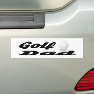Para Carro Adesivo de Pai de golfe