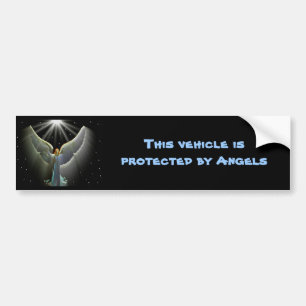Para Carro Adesivo do Anjo Power Bumper