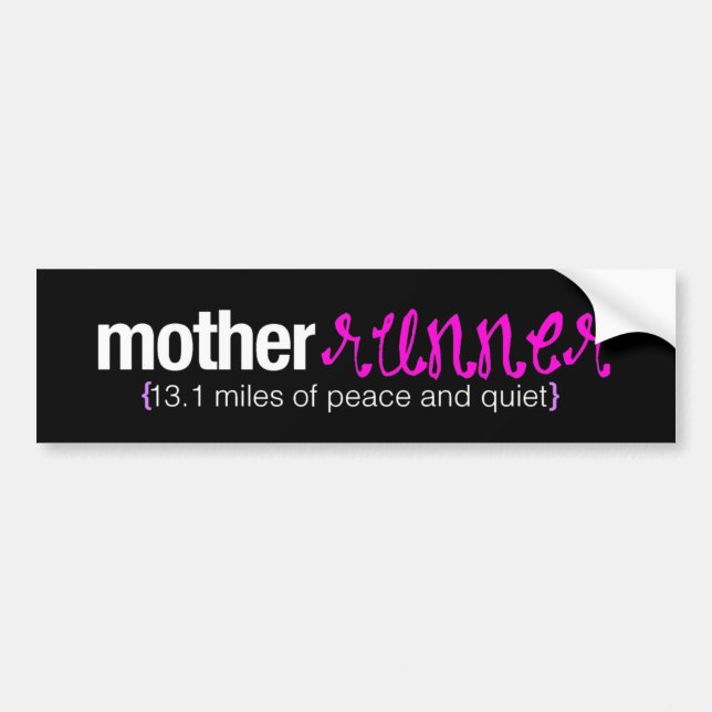Para Carro Adesivo do para-choques da mãe (Frente)