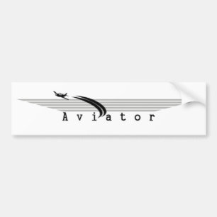 Para Carro Adesivo do para-choques do avião