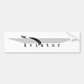 Para Carro Adesivo do para-choques do avião