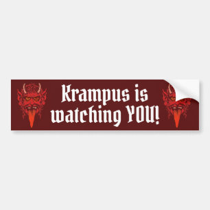 Para Carro Adesivo do para-choques Krampus