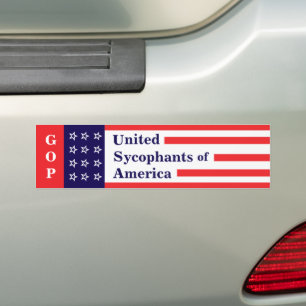 Para Carro Adesivo do Partido Republicano: Sicofantas Unidos