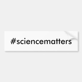 Para Carro Adesivo do #sciencematters
