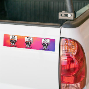 Para Carro Adesivo ICE fora da minha cidade