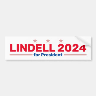 Para Carro adesivo para-choques do Lindell 2024