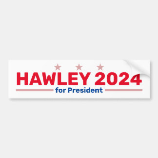 Para Carro adesivo para-choques Hawley 2024
