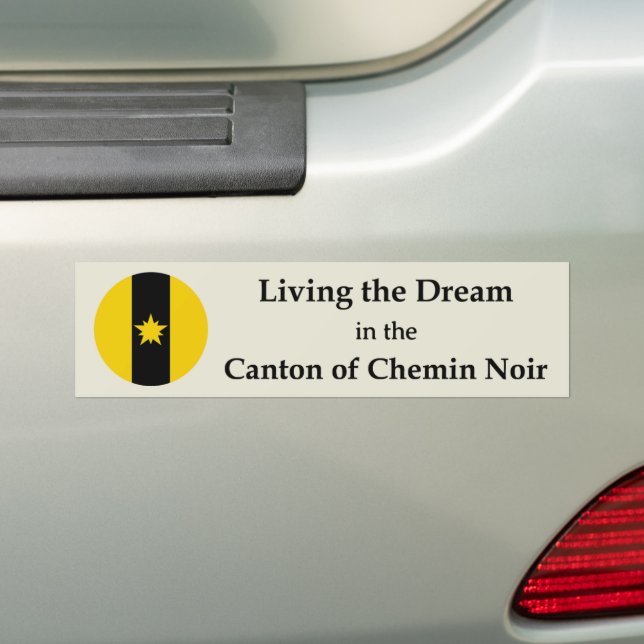 Para Carro Adesivo SCA Chemin Noir (No carro)
