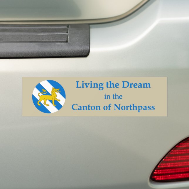 Para Carro Adesivo SCA Northpass (No carro)