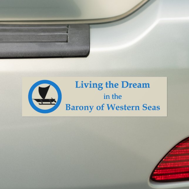 Para Carro Adesivo SCA Western Seas (No carro)