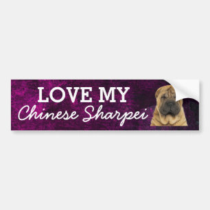 Para Carro Adesivo Sharpei chinês