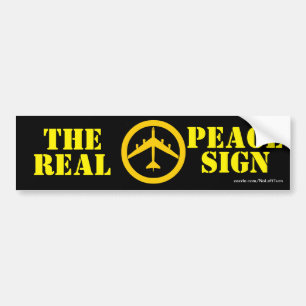 Para Carro B52 O Verdadeiro Adesivo de Sinal de Paz