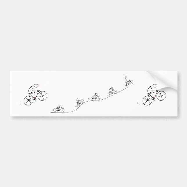 Para Carro Bicicleta Triumphant - Adesivo (Frente)