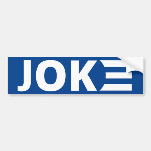 Para Carro Biden é um adesivo para-choques de Piada