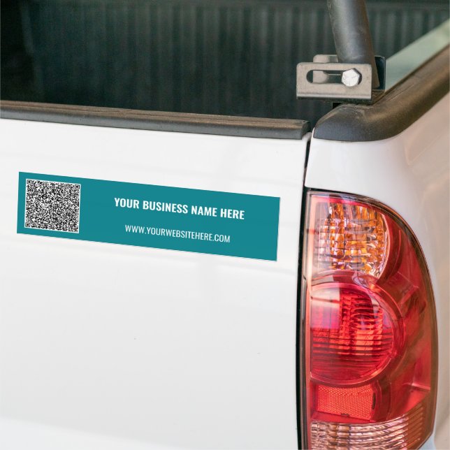 Para Carro Código QR personalizado e adesivo de texto - suas  (No caminhão)