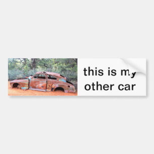 Para Carro este é o meu outro adesivo de para-choques