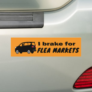 Para Carro Flea Mercado Legal Escolha um adesivo colorido