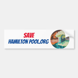 Para Carro Guardar o adesivo do para-choques da Piscina Hamil