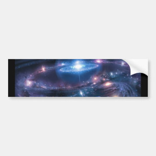 Para Carro O adesivo do Cosmos Bumper