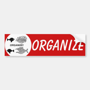 Para Carro Organizar o adesivo do para-choques