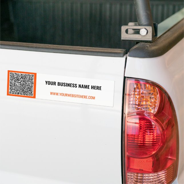 Para Carro Seu Código QR de Scan e Adesivo de Parede com Text (No caminhão)