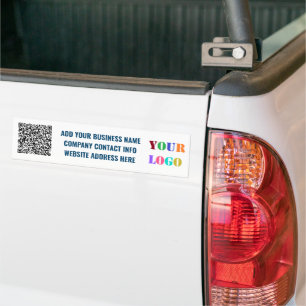 Para Carro Seu Texto de Logotipo de Negócios e Adesivo de Cho