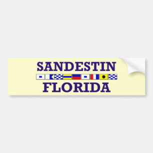 Para Carro Sinalizadores náuticos Sandestin - Adesivo