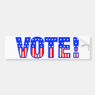 Para Carro Votar Adesivo