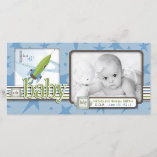 Para Cartão com fotos de Bebê