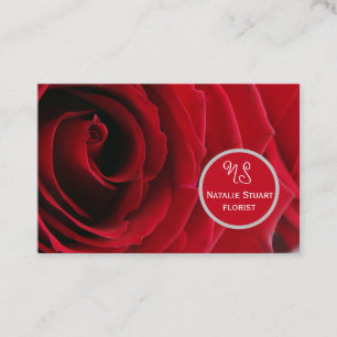 para Cartão de visita florista