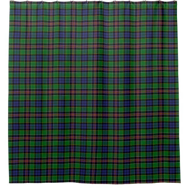 Para Chuveiro Allison Tartan - Chá Cortina (Frente)