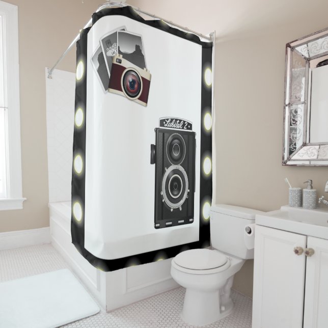 Para Chuveiro Câmera da Cortina do chá (In Situ)