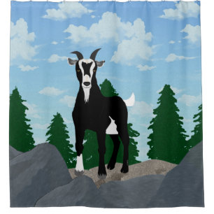 Para Chuveiro Chá Cortina Billy Goat